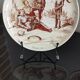 3 Creil and Montereau earthenware plates