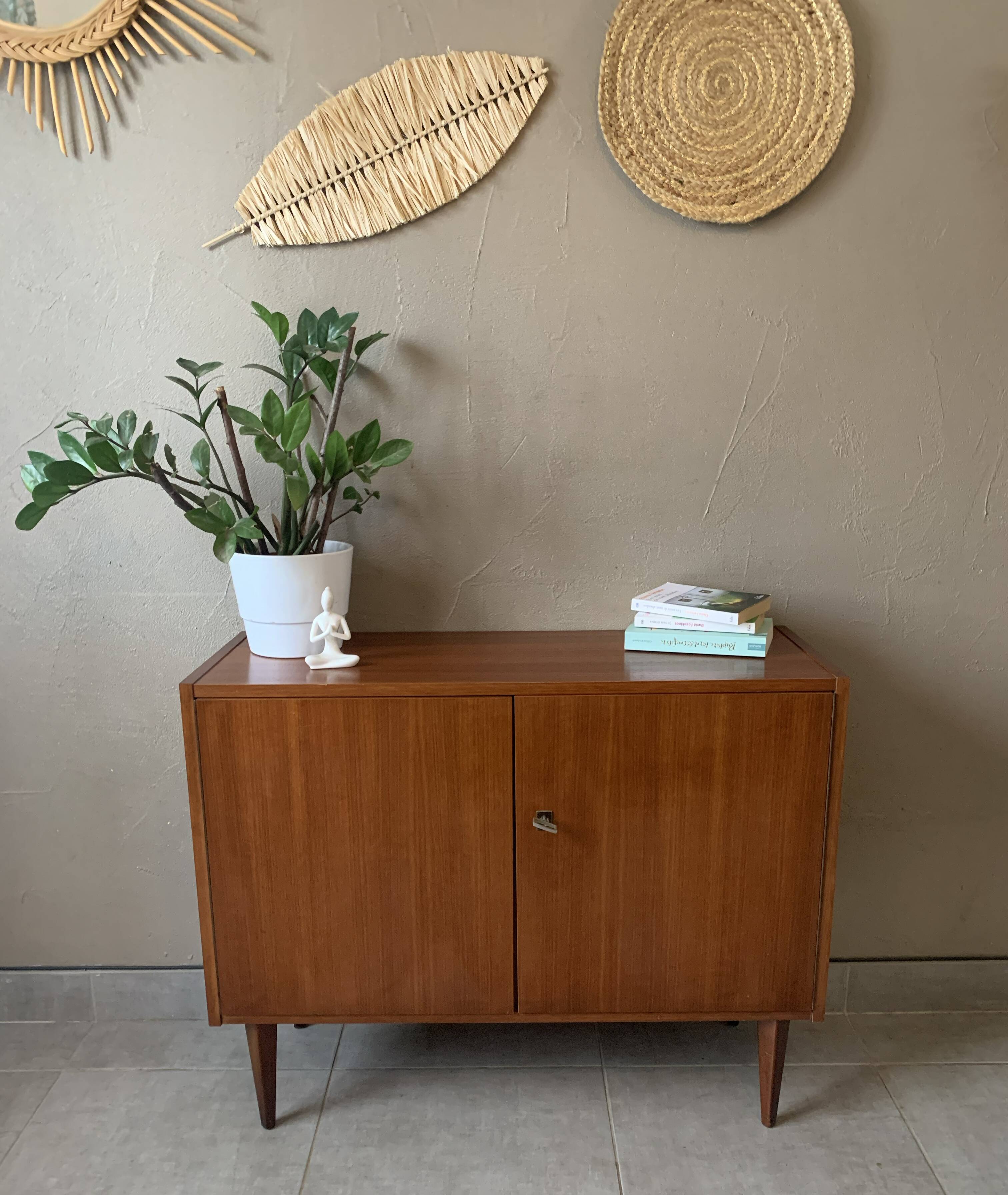 Vintage Scandinavian teak sideboard from the 1960s