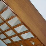 Vintage oak haberdashery shop furniture, Netherlands, 1930s