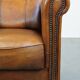 Fauteuil en cuir de mouton