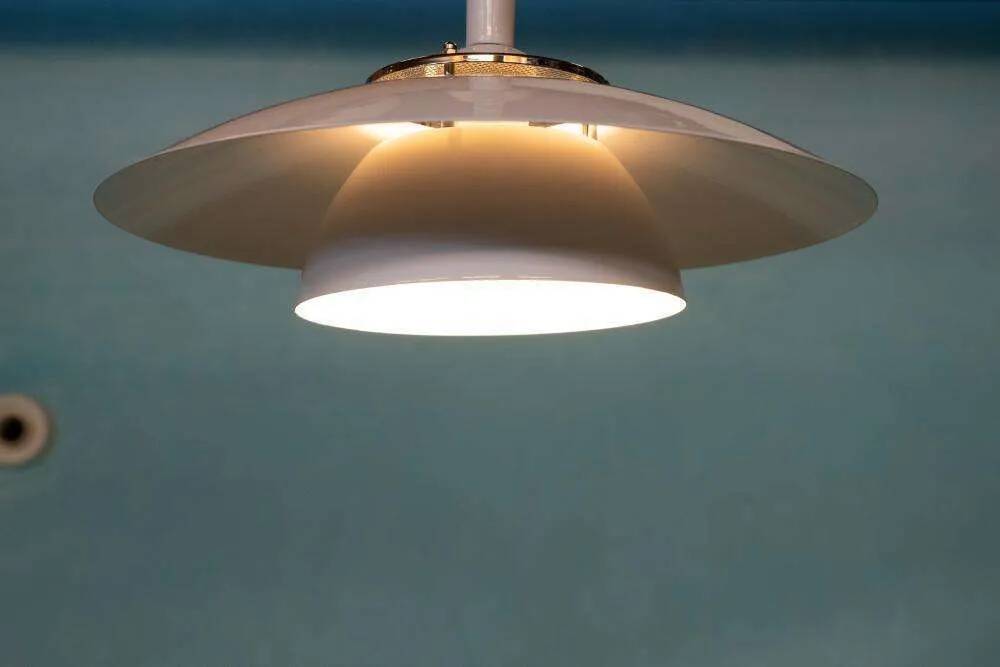 Vintage Scandinavian lamp 60s70s Nordic pendant