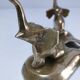 Solid brass elephant pocket emptier from the 80s