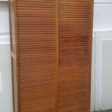 Binder with double curtains old oak