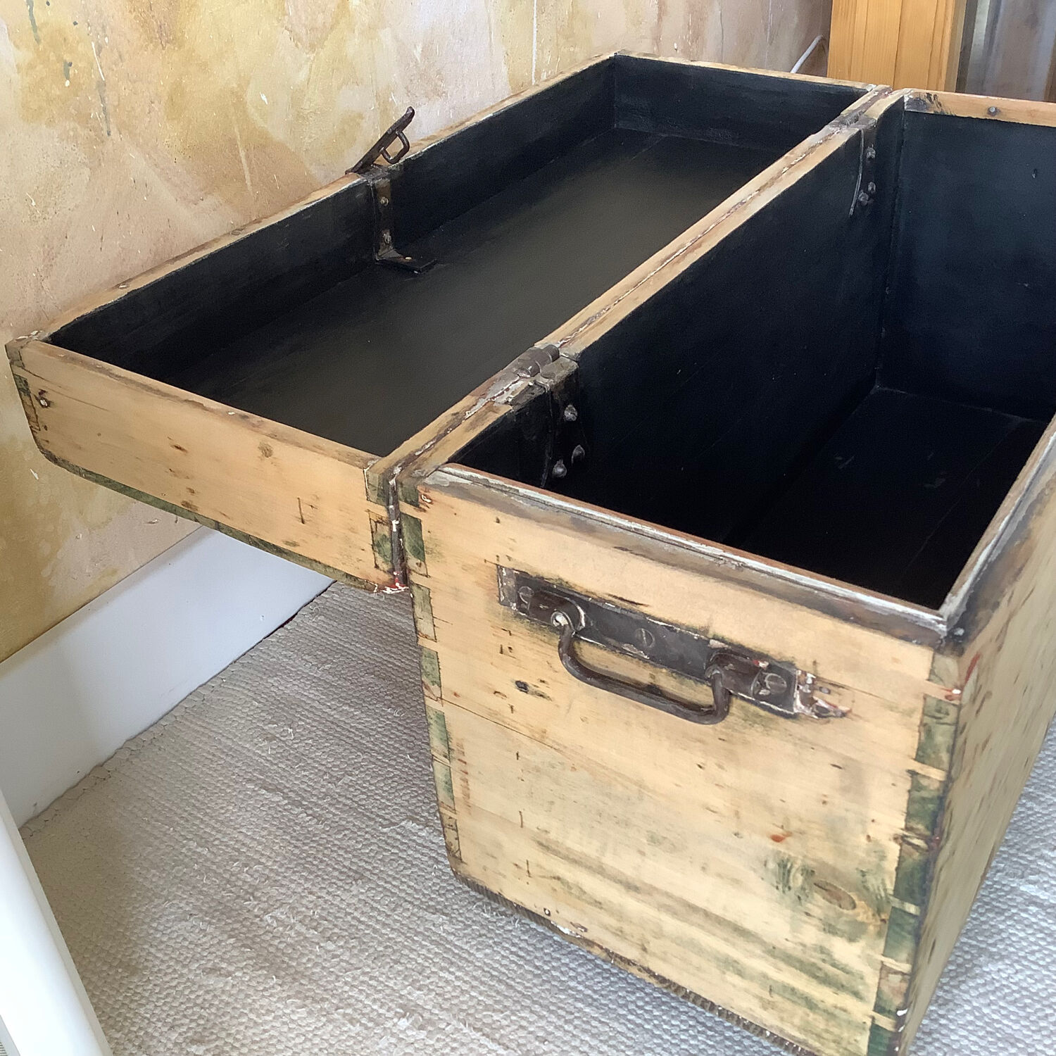 Wooden chest