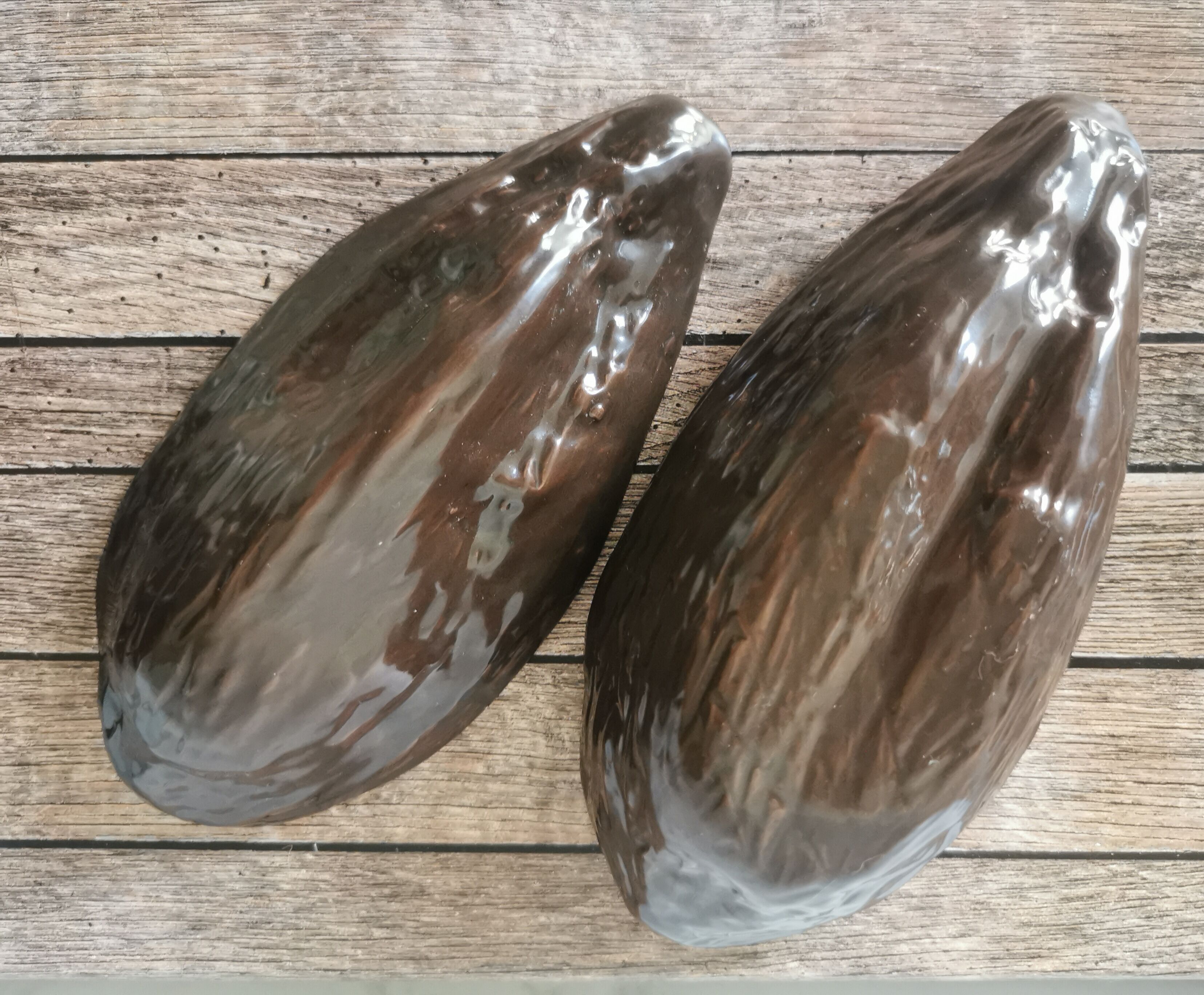 Ceramic box pod cocoa bean