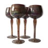 Set of 4 glasses of "Mimoza"