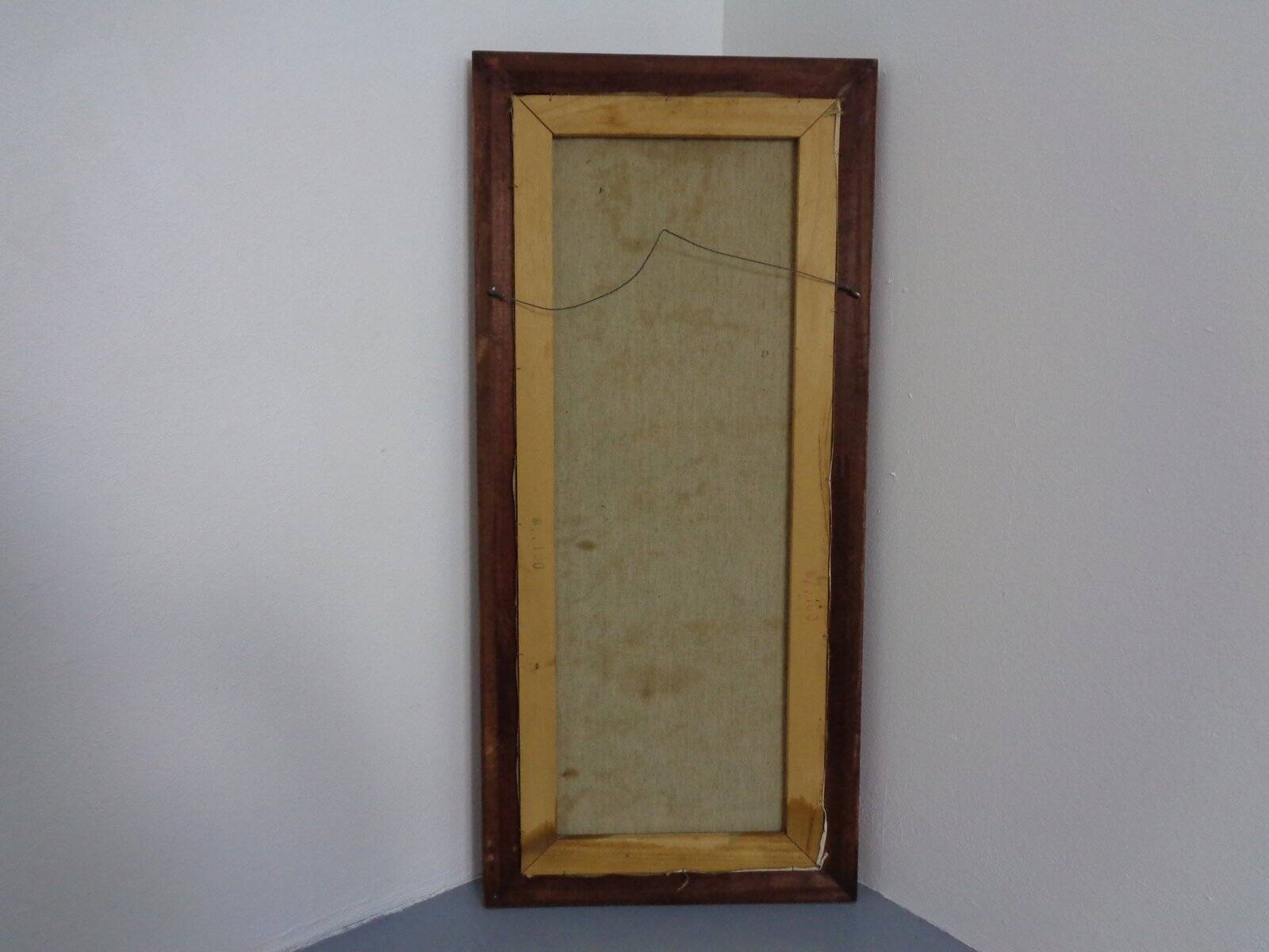 Oil on Canvas, 1970s, Framed