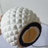 Pineapple lamp in white biscuit