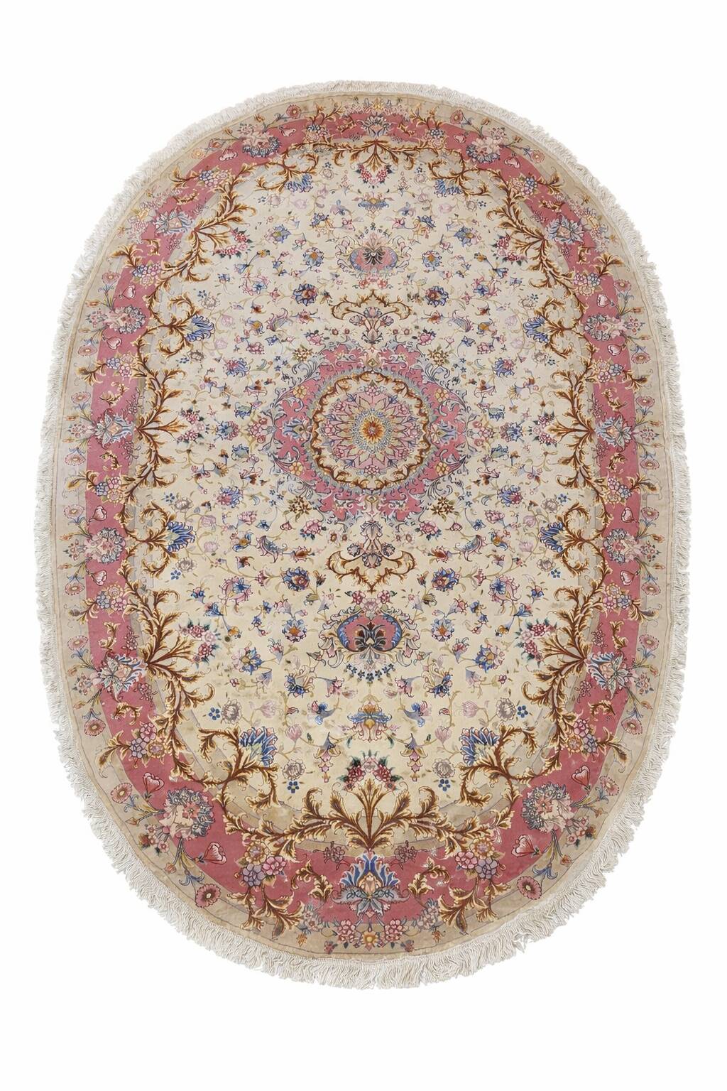 Tabriz Persian carpet 60 Raj hand-knotted – 298 × 202 cm