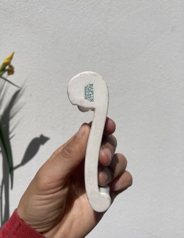 14 Limoges soliflore knife holders