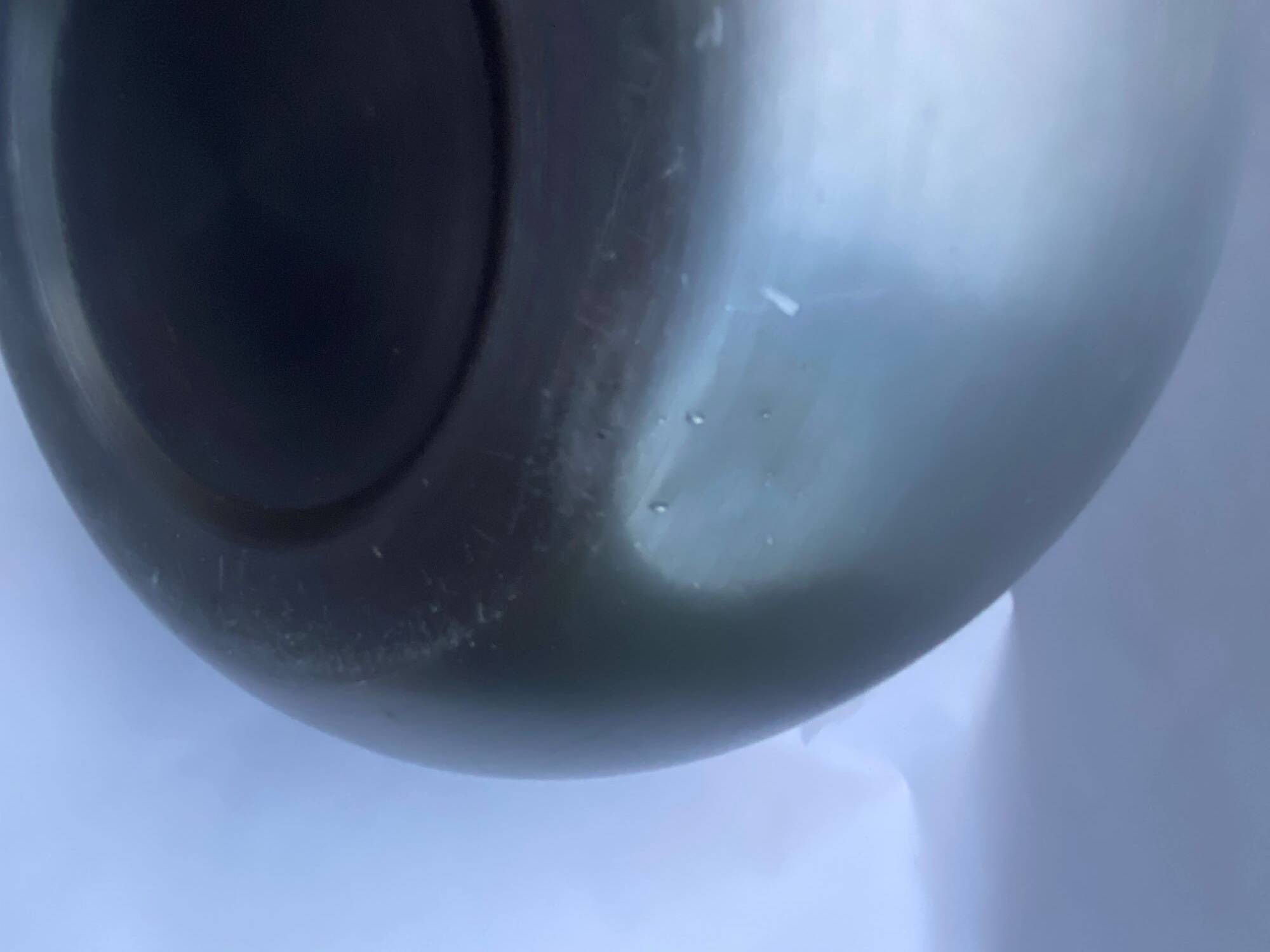 Vintage 1970s pear-shaped ice cube tray bucket