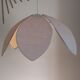 Suspension fleur vintage