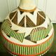 Painted terracotta jar "Ball"
