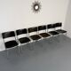 Set of 6 stackable chairs designed by Gustav Hassenpflug, Bauhaus, 1940s.