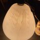1950s glass globe pendant light