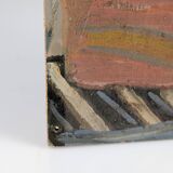 Huile sur panneau par Einar Granum, Norvège, années 1950