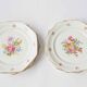 6 octagonal flower plates