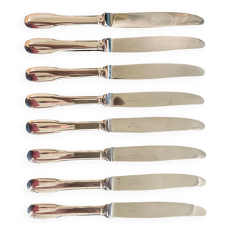 Christofle cluny uniplat 8 knives