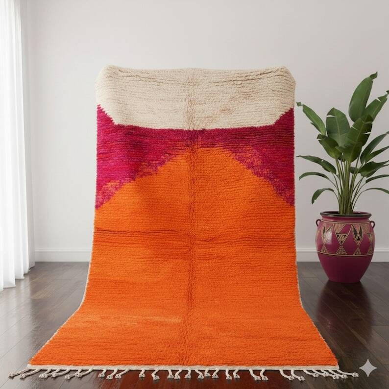 Magnificent handcrafted rug 250cm x 150cm