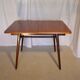 Scandinavian extendable rectangular table