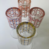 High canning pattern glasses