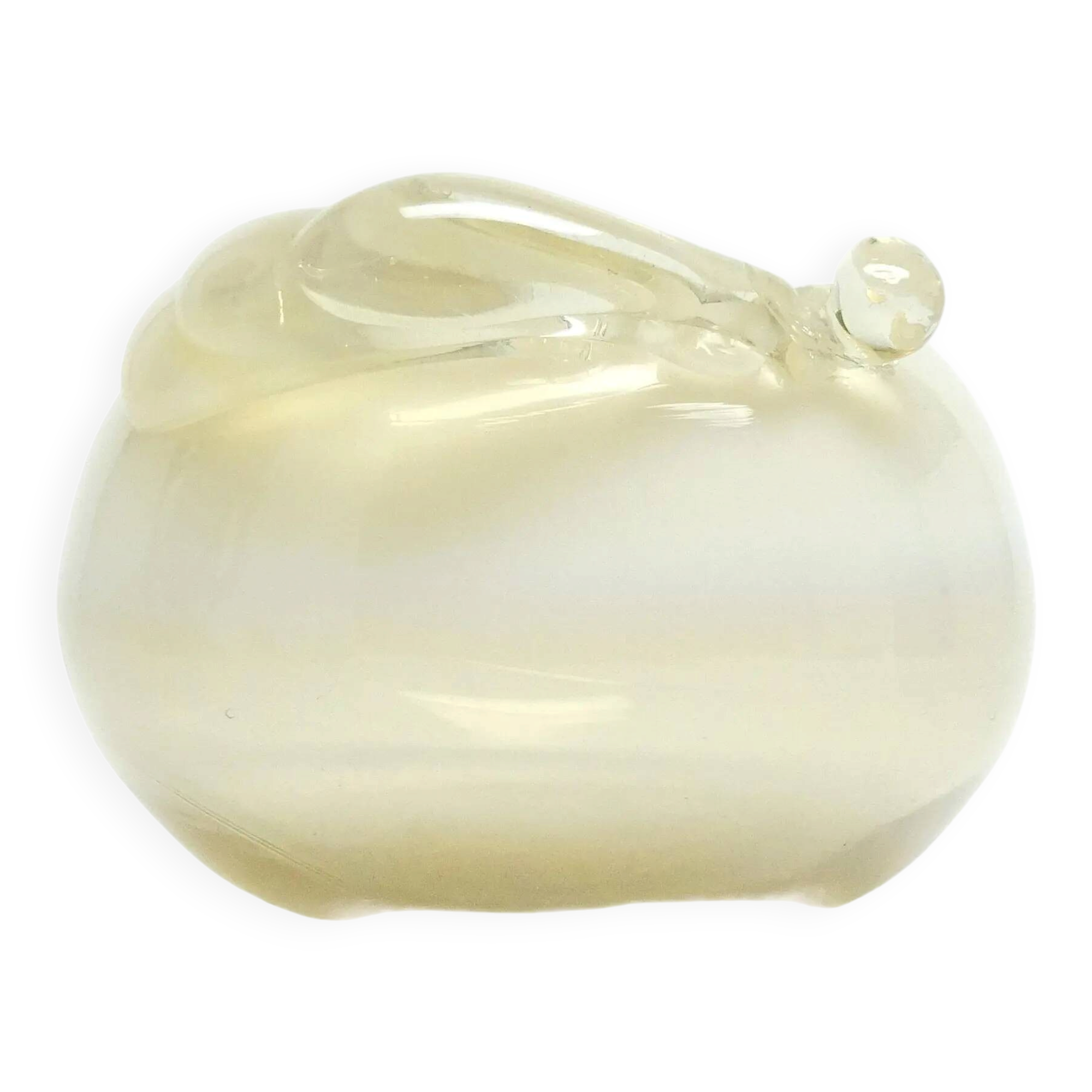 Postmodern vase, glass, designed by B. Świstacka, Poland, 1970s