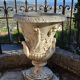 Medicis stone vase, flower pot garden
