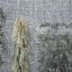 Tapis Mural Vintage Texturé en Laine Naturelle – Tons Gris & Crème, 90x98