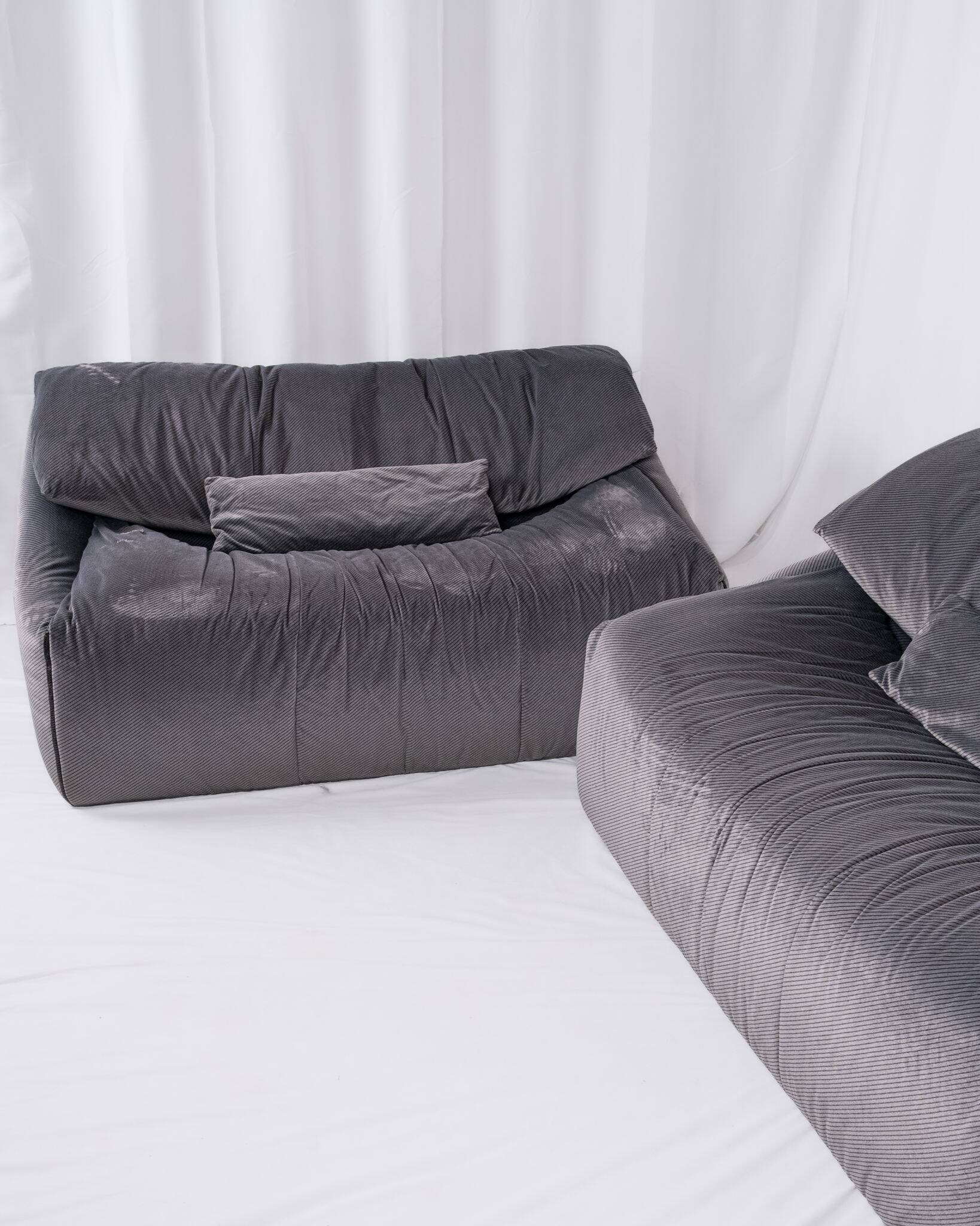 Canapé compact Plumy, Annie Hiéronimus pour Cinna (Ligne Roset), 1980s