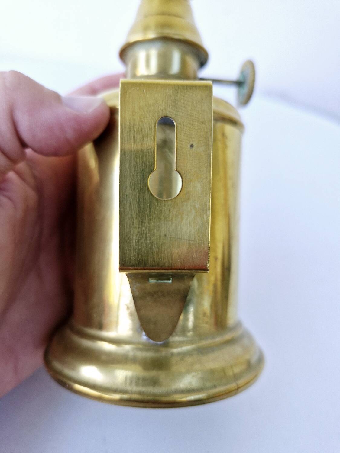 Olympe lamp genuine 1860 pigeon lamp type brass