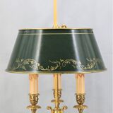 Lampe bouillotte en bronze massif de style Empire
