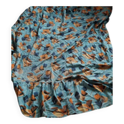 rare vintage bedspread from the 60s-70s France textile Bassora exclusive