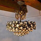 Ernest Palm Lustre for Palwa, 1960, Spain