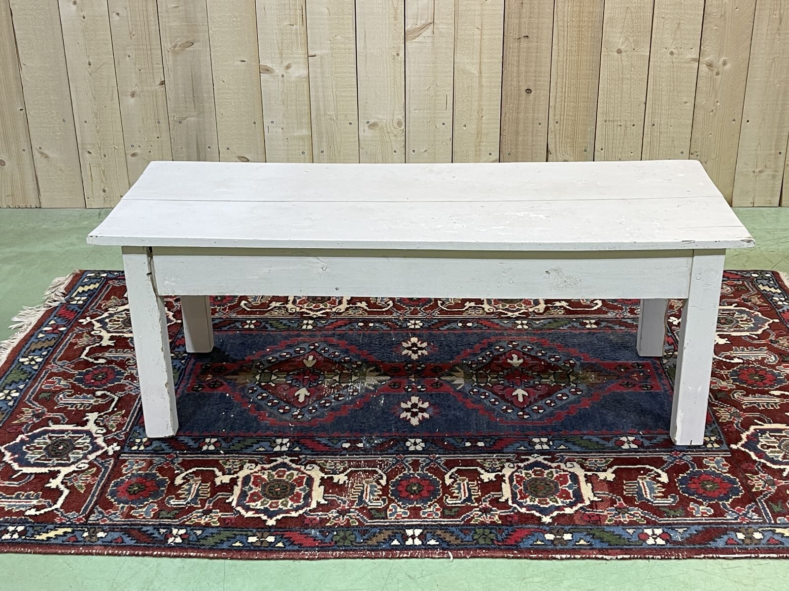 Fir coffee table - early twentieth century