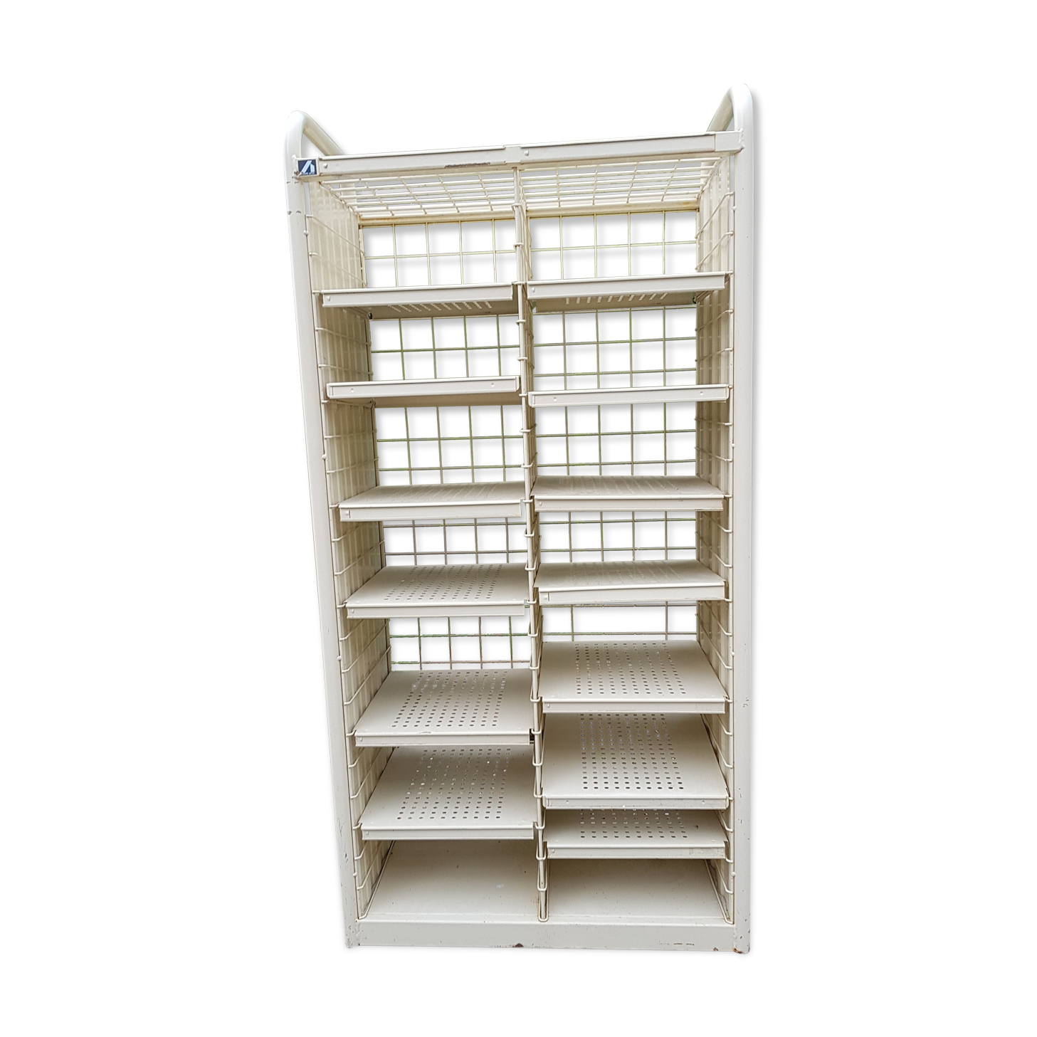 Metal shelf the Post