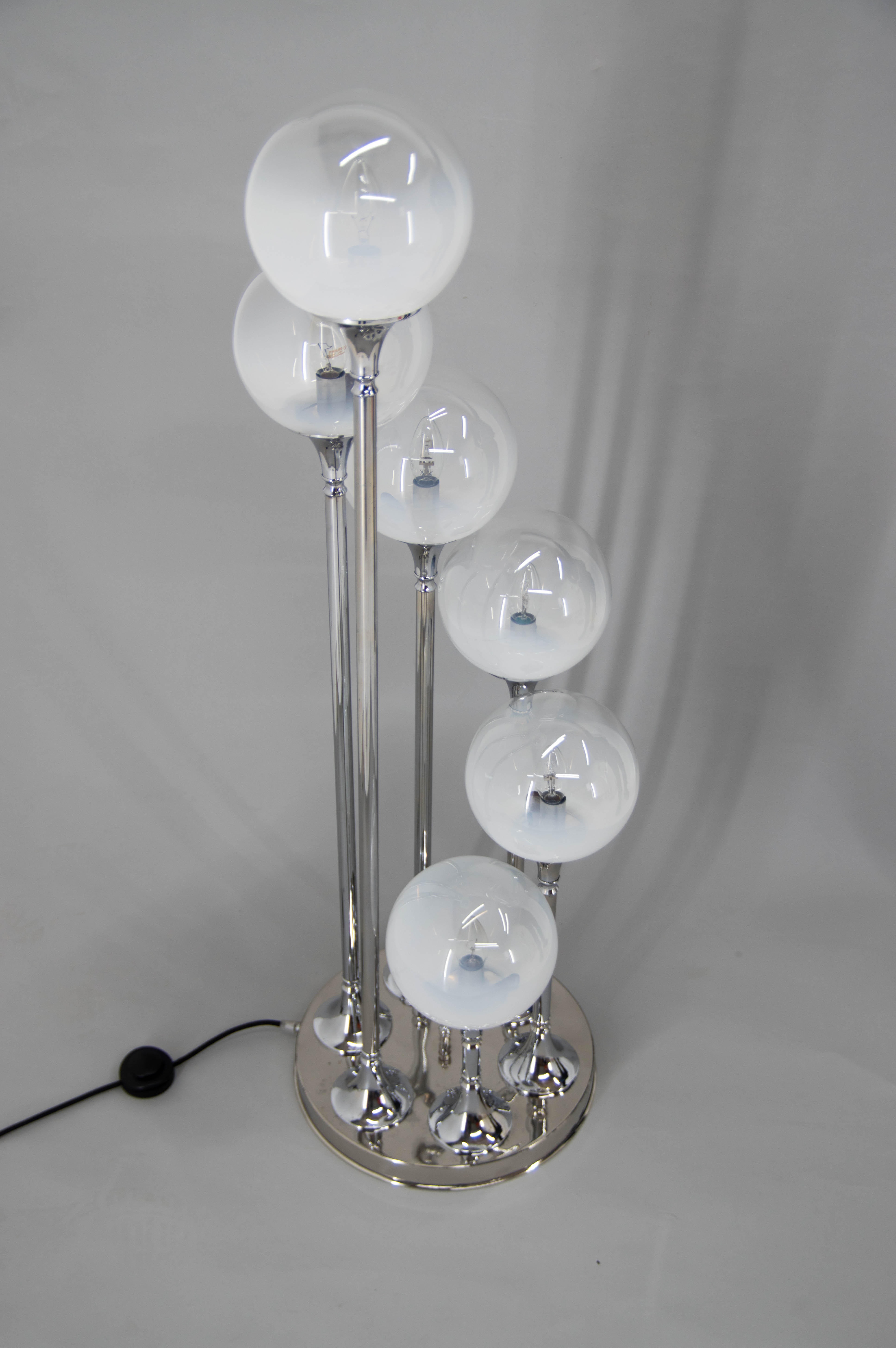 6-arms Floor Lamp by Targetti Sankey, Italy, 1960s