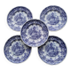 5 Lunéville Tradition Special Grand Feu flat plates