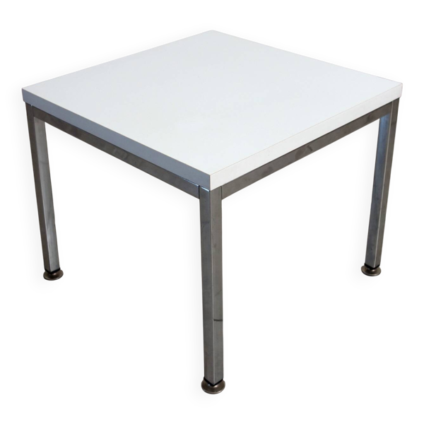 Table basse d'appoint carrée années 60