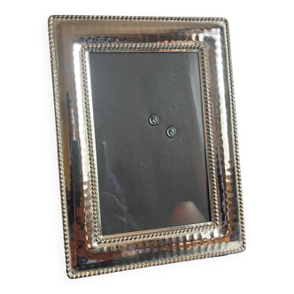 80s metal surround photo frame