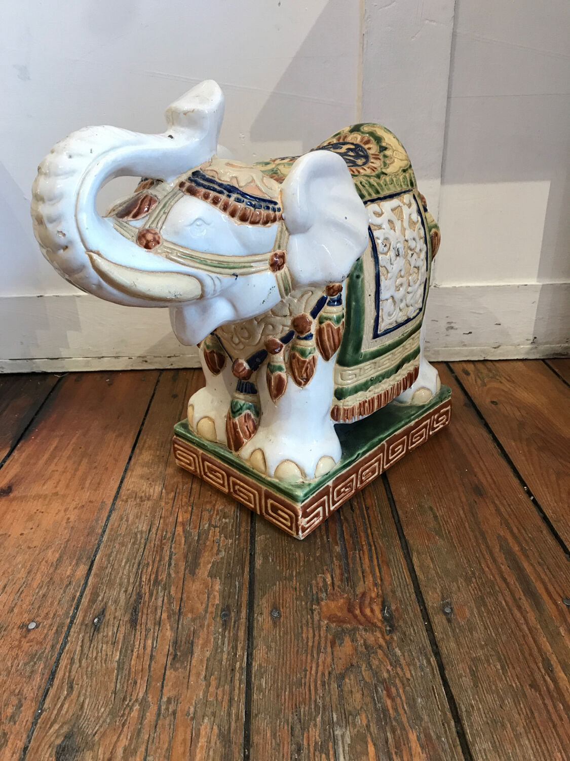 Elephant plant holder