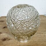 Vintage Cut Glass Chandelier from Kamenický Šenov, 1960s