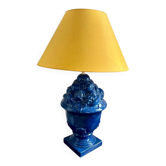 Table lamp - blue ceramic