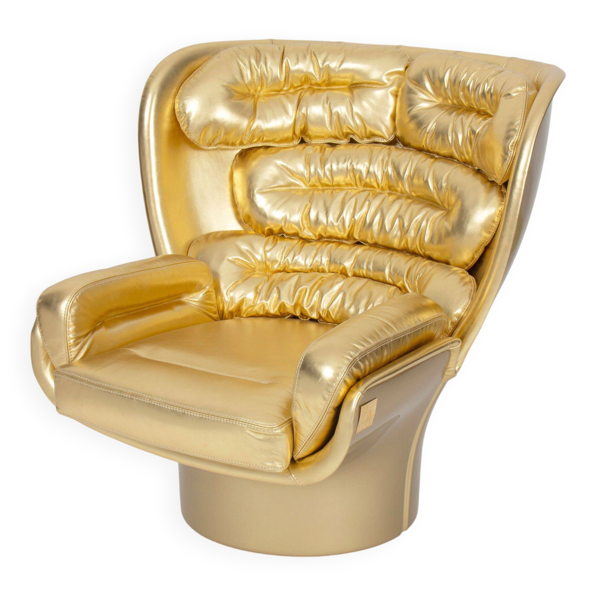 Elda Chair by Joe Colombo - Golden Limited Edition of 20