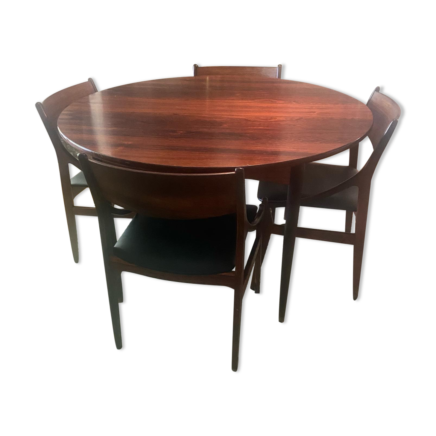 Danish rosewood meal set from Rio from the 60s