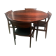 Danish rosewood meal set from Rio from the 60s