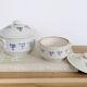 Set of 2 vintage ceramic terrines from Saint-Uze, Art Deco.
