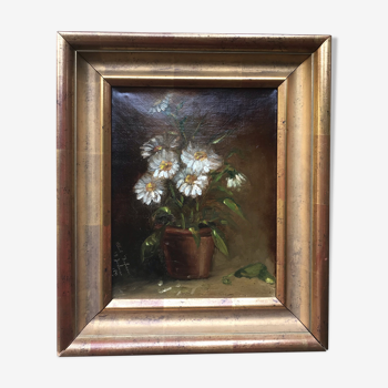 Bouquet de marguerites Albert Dufour 1891