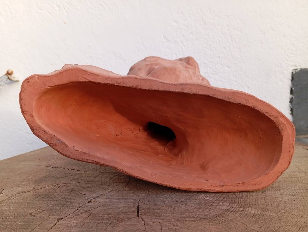 Terracotta bust Amedeo Gennarelli