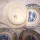 7 deep plates in Digoin Sarreguemines earthenware