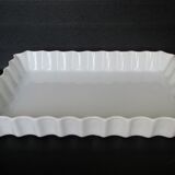 White porcelain dish, rectangular